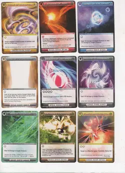 Chaotic lot #115. Lot of 17 Mugic cards - Image 1