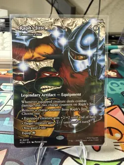 Raph's Jitte - Umezawa's Jitte (Borderless) Teenage Mutant Ninja Turtles Source - Image 1
