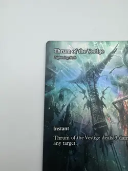 MTG Thrum of the Vestige - Lightning Bolt 0040 FINAL FANTASY Foil English NM - Image 2