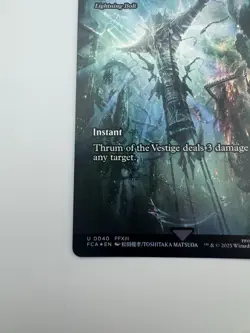 MTG Thrum of the Vestige - Lightning Bolt 0040 FINAL FANTASY Foil English NM - Image 4