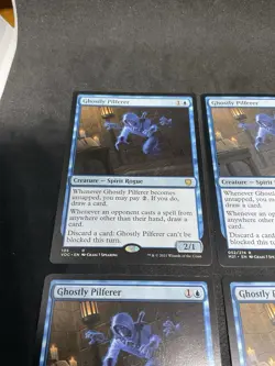 x4 MTG Ghostly Pilferer LP Playset of 4 - Image 5