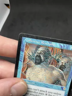 Collective Restraint Invasion Regular MTG #49 Heavy Played - Image 3