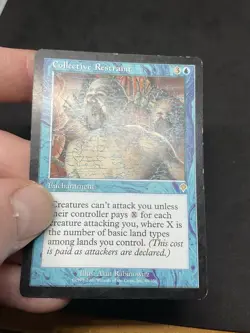 Collective Restraint Invasion Regular MTG #49 Heavy Played - Image 4