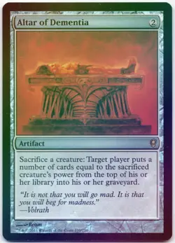 Altar of Dementia Foil R Conspiracy 196 NM - Image 1