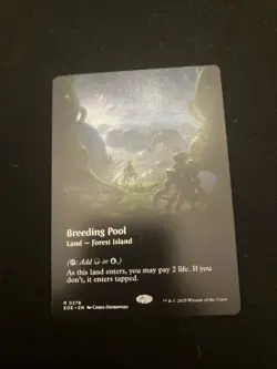 Breeding Pool (Borderless) - R278 - MTG - Edge of Eternities (EOE) - Image 1