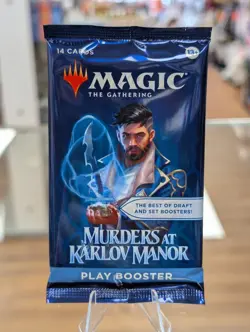 Magic The Gathering - Murders at Karlov Manor - Play Booster Pack FREE SHIPPING! - Image 1