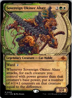 Sovereign Okinec Ahau (Showcase) 309 The Lost Caverns of Ixalan NM - Image 1