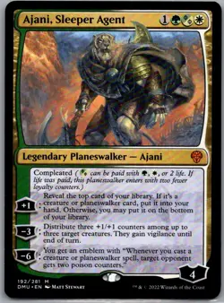 Ajani, Sleeper Agent M Dominaria United 192 NM - Image 1