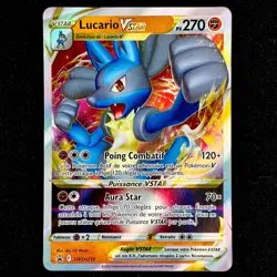 LUCARIO VSTAR SWSH214 PROMO HOLO - CARTE POKEMON FR NEUF - Image 1