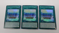 3x MARINCESS BATTLE OCEAN LIMITED ED RIRA-ENSE2 SUPER RARE YUGIOH NM UNPLAYED - Image 1