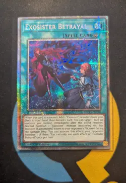 BLGG-EN130 Exosister Betrayal Starlight Rare 1st Ed YuGiOh - Image 1