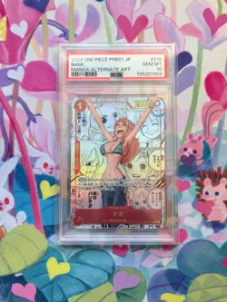 PSA 10 Nami Manga Alt Art Japanese PRB01-016 R PREMIUM ONE PIECE THE BEST - Image 1