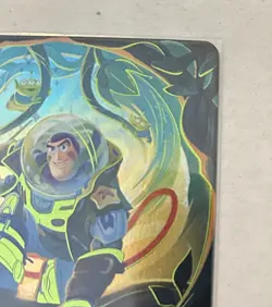 Disney Lorcana Wilds Unknown BUZZ LIGHTYEAR Jungle Ranger Iconic Foil 241/204 - Image 4