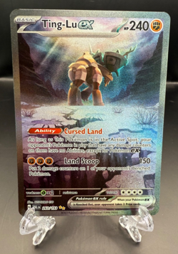 Pokemon TCG: Ting-Lu EX 263/193 - SV: Paldea Evolved -Special Illustration Rare - Image 1