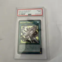 2024 Yu-Gi-Oh! Quarter Century 1st Edition Instant Contact #EN160 PSA 9 MINT - Image 1