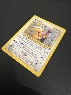 Girafarig 66/105 Neo Destiny Unlimited 2002 Pokemon Card Common NM - Image 3