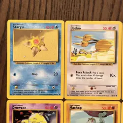 Pokemon Base Set Lot Of 8 Cards (1999) NM - Image 3