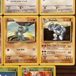 Pokemon Base Set Lot Of 8 Cards (1999) NM - Image 4