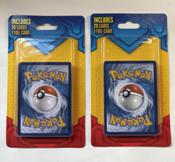 Lot of 2 MJ Holding Pokemon Mystery Packs w 1 Foil Card Guaranteed Sealed - Image 1