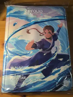 Avatar the Last Airbender Katara 360 Card Binder Zipfolio - Image 1