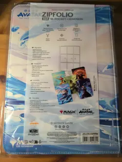 Avatar the Last Airbender Katara 360 Card Binder Zipfolio - Image 2