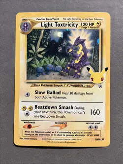 Light Toxtricity SWSH137 SWSH: Sword & Shield Promo Cards Holo - Image 1