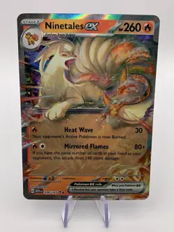 Ninetales Ex 038/165 Scarlet & Violet 151 Pokemon TCG Card - Image 1