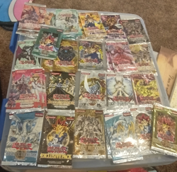 Konami Yu-Gi-Oh! TCG empty packages no cards in them - Image 1