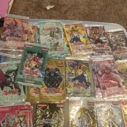 Konami Yu-Gi-Oh! TCG empty packages no cards in them - Image 2