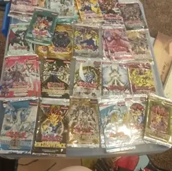 Konami Yu-Gi-Oh! TCG empty packages no cards in them - Image 3