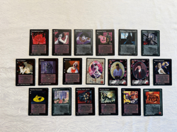 Lot of 19 Jyhad Game Cards - Image 2