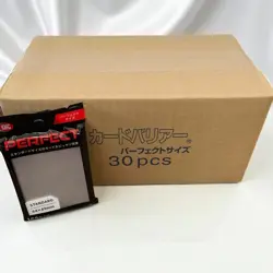 KMC Perfect Fit Size Card Barrier 100 × 30 pcs Set Soft Sleeves Standard F/S JPN - Image 1