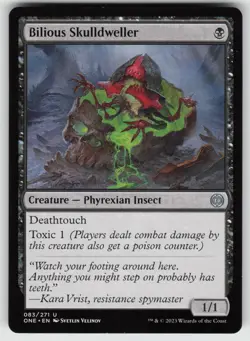 Bilious Skulldweller 83 Phyrexia: All Will Be One Magic: The Gathering NM - Image 1