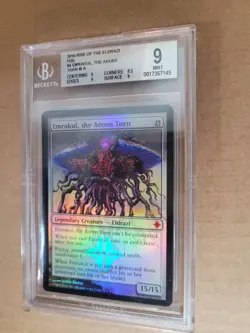 Emrakul, the Aeons Torn Foil Prerelease Stamp BGS 9! Pop 2! - Image 3