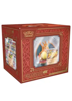 Pokemon TCG: Charizard ex Super-Premium Collection Trading Card Game Kids Age 6+ - Image 1