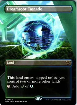 Dreamroot Cascade (Borderless) R Secrets of Strixhaven 302 NM - Image 1
