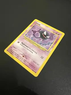 Gastly 65/105 Neo Destiny Unlimited 2002 Pokemon Card Common NM - Image 3