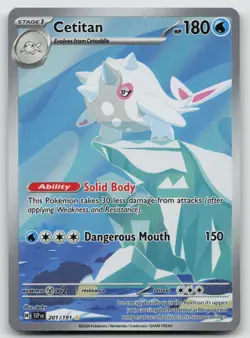 Cetitan 201/191 Illustration Rare Surging Sparks Pokemon Near Mint - Image 1