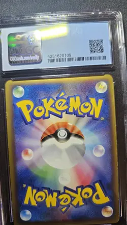 Pokemon (2006) Jirachi ex 4th Season Sub Japanese Holo Promo 032/PLAY CGC 7 - Image 5
