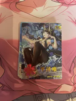 WAIFU Charm Of The Goddess Genshin Impact CR Rare card. Sexy Anime Girl - Image 1