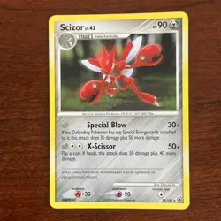 Scizor 29/100 Non Holo Rare Majestic Dawn Pokemon Card - Image 1