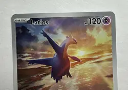 Pokemon TCG Latios 203/191 S&V Surging Sparks FA Illustration Rare Holo Card - Image 2