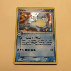Pokemon Sealeo 47/101 EX Hidden Legends 70 HP Skull Bash Reverse Holo Uncommon … - Image 1