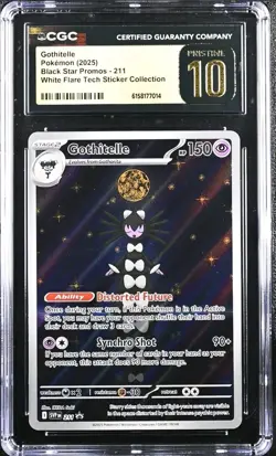 Gothitelle 211 Promo Illustration Rare IR Pokemon White Flare CGC 10 PRISTINE - Image 1