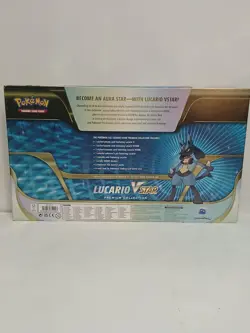 Pokemon TCG Lucario VSTAR Box Special Collection Factory Sealed - Image 2