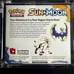 Pokemon TCG New Sun & Moon Base Set Booster Box Factory Sealed 2017 with case - Image 2