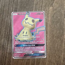 Mimikyu GX 206/214 - Pokemon Lost Thunder Full Art ** Ultra Rare* - Image 1