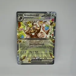 Pokemon TCG Greedent ex 179/197 SV03 Obsidian Flames Holo EN - Image 1