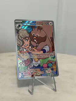Arven's Greedent 205/182 - Illustration Rare - Destined Rivals - Pokemon TCG NM - Image 3