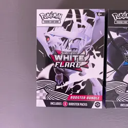 Pokemon TCG Scarlet & Violet White Flare & Black Bolt Booster Bundle Set Sealed - Image 2